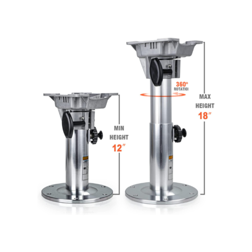 TM Verstellbarer Stuhlbein  De Luxe 30-45 cm