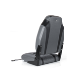 High Back Folding Boat Seat Black/Charcoal