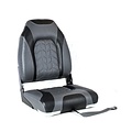 TM High Back Folding Bootstoel Zwart/Steenkool Grijs