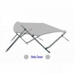 Bimini Cover, 600D Licht Grijs, 3B 183-155-169