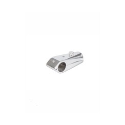 Flagpole holder for rail, 25mm