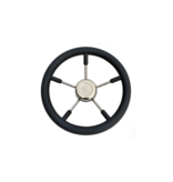 TM Steering wheel SS316 Black 70 CM