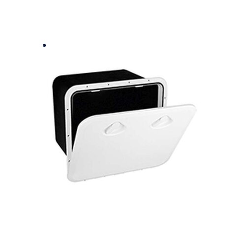 Nuova Rade TOP LINE storage hatch, Black, 460x525mm