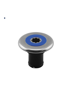 INOX Deck filler cap Ø38mm, water