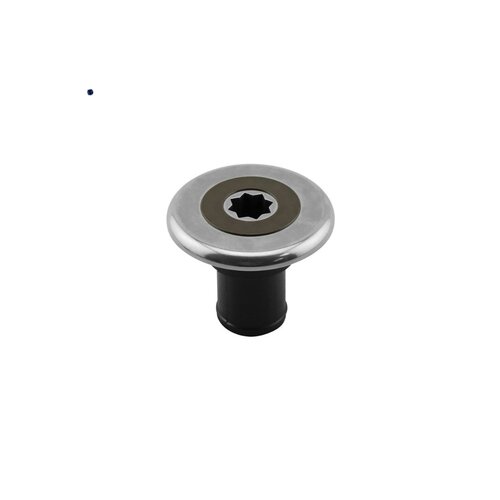 INOX Dekvuldop Ø38mm, vuil water