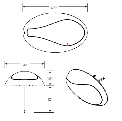 High output Docking light (paar)