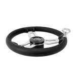 TM Steering wheel Pu Foam Sport with button 35CM