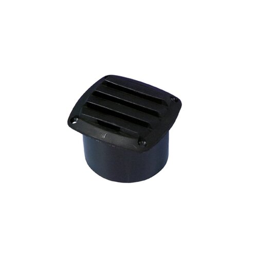 3" Hose Vent Nylon Plastic Black