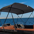 Navishade  Black Edition Alu Biminitop 3B-H117-B170-182, Black