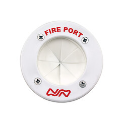 Fire Port Plastic rond 80 -5mm