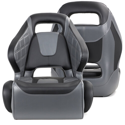 TM Sport Flip Up Captain Bucket Seat Charcoal/Black