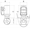 Max Power CT25 12V Bow Thruster