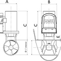 Max Power CT35 12V Bow Thruster