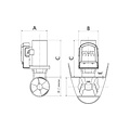 Max Power Thruster CT45 ELEC DUO COMPO 12V Ø125