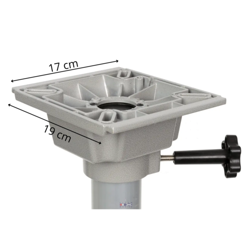 TM In hoogte verstelbare Stoelpoot de luxe - Inbouw - 33-48 cm