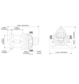 Sea Flo Sea Flo Diaphragm pump - 10,6 l/m - 12v.