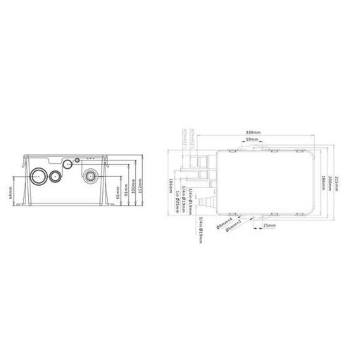 Sea Flo Duschkabinenpumpensystem 750 GPH - 12 V.