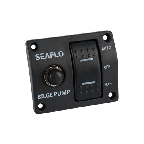 SeaFlo Bilge Pump Switch Panel 3-Position