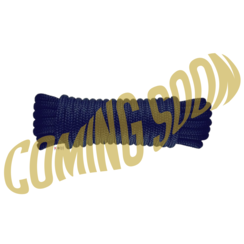 Landvast - Dubbel gevlochten PP - 10 mm.  *  6 mtr. Navy