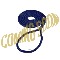 Fenderlijn -  Dubbel gevlochten PP  -  6 mm.  *  1,5 mtr Navy (paar)