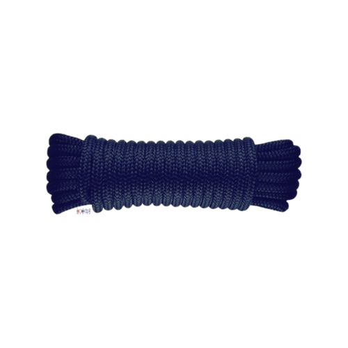 TM Festmacherleine - Doppelt geflochtenes PP - 10 mm. * 6 m. Marineblau