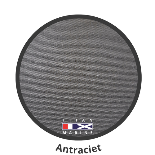 Sunmaster RVS Biminitop 3B-H117-B155-169 - Antraciet