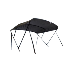 Black Edition Alu Biminitop 3B-H117-B185-198, Zwart