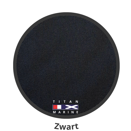 Bimini-Top aus Aluminium, Black Edition, 3B-H117-B215-228, Schwarz