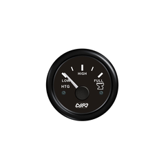 Level meter, Dirty water 0-190 Ohm, Ø 52 mm.