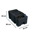 Nuova Rade Ercole Built-in fuel tank with angled filler opening 69 liters
