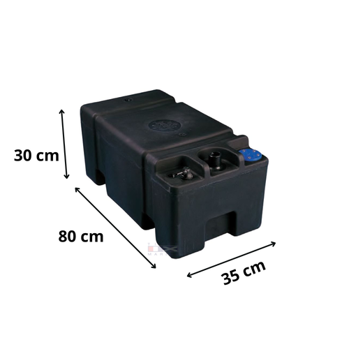 Nuova Rade Ercole Built-in fuel tank with angled filler opening 69 liters