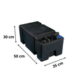 Nuova Rade Ercole Inbouw brandstoftank schuine vulopening 41 ltr