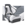 TM Sport Flip Up Captain Bucket Seat White/Charcoal