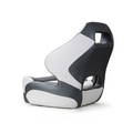TM Sport Flip Up Captain Bucket Seat White/Charcoal