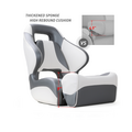 TM Sport Flip Up Captain Bucket Seat White/Charcoal