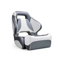 TM Sport Flip Up Captain Bucket Seat White/Charcoal