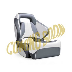 Sport Klappbarer Captain Schalensitz Weiß/Anthrazit