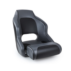Sport Flip Up Bootstoel Zwart/Antraciet