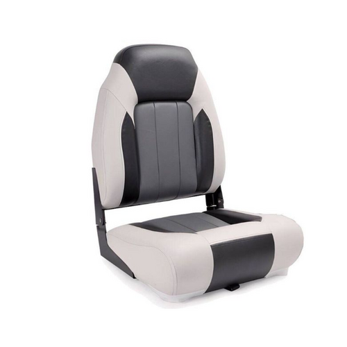 TM High Back Boat Chair Grey/Charcoal