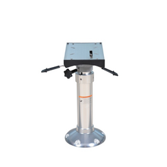 Air-sprung chair leg, height adjustable 33-46 cm