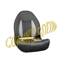 Folding High Back Pro Boat Seat Black/Gray