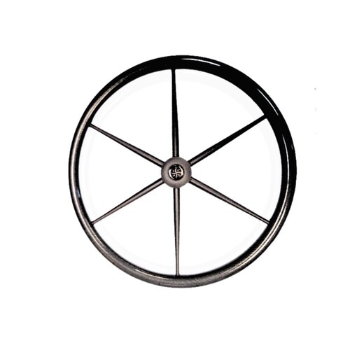 Savoretti Steering wheel T5CF/Ghost carbon look black spokes 70cm