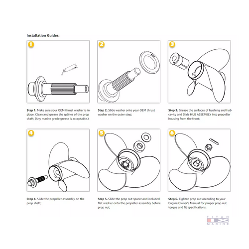 Hardware-Kits für Yamaha 20-30 PS