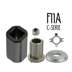 Polaflex Nabenkit A für Mercury/Force/Yamaha D/E Gruppe – 40–400 PS