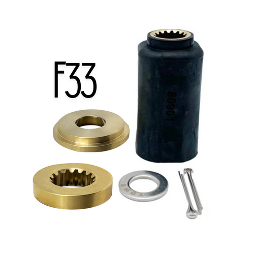 Polaflex Nabenkit für John/Evin/OMC/COBRA Z-Antrieb E-Gruppe – 90–300 PS