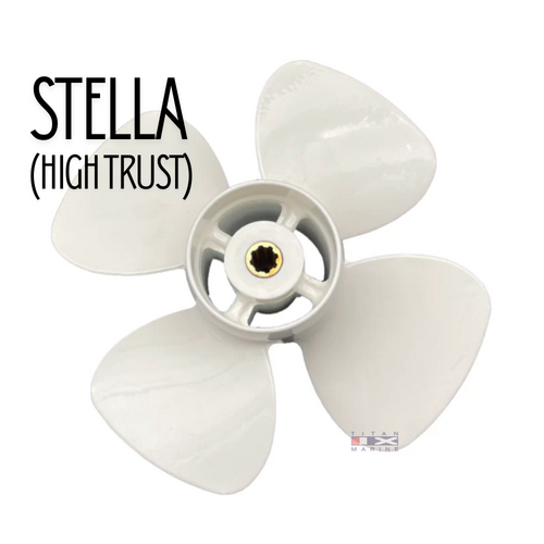 Polaris ALU A Group 4x10x7 Prop for Yamaha 9.9-20 HP - High Thrust