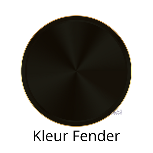 TM TM Fender Zwart of Donker Petrol