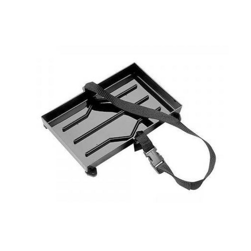 Easterner Batteriehalter M mit Montagehalterung und 4 Edelstahlschrauben – 33 x 18 cm