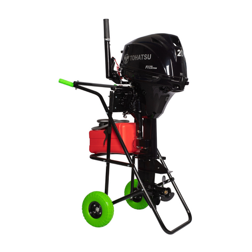 TM Outboard trolley Large - PU wheels - Load capacity up to 60 kg.