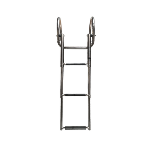 TM Telescopic stainless steel swimming ladder for boat and jetty - 3 or 4 steps